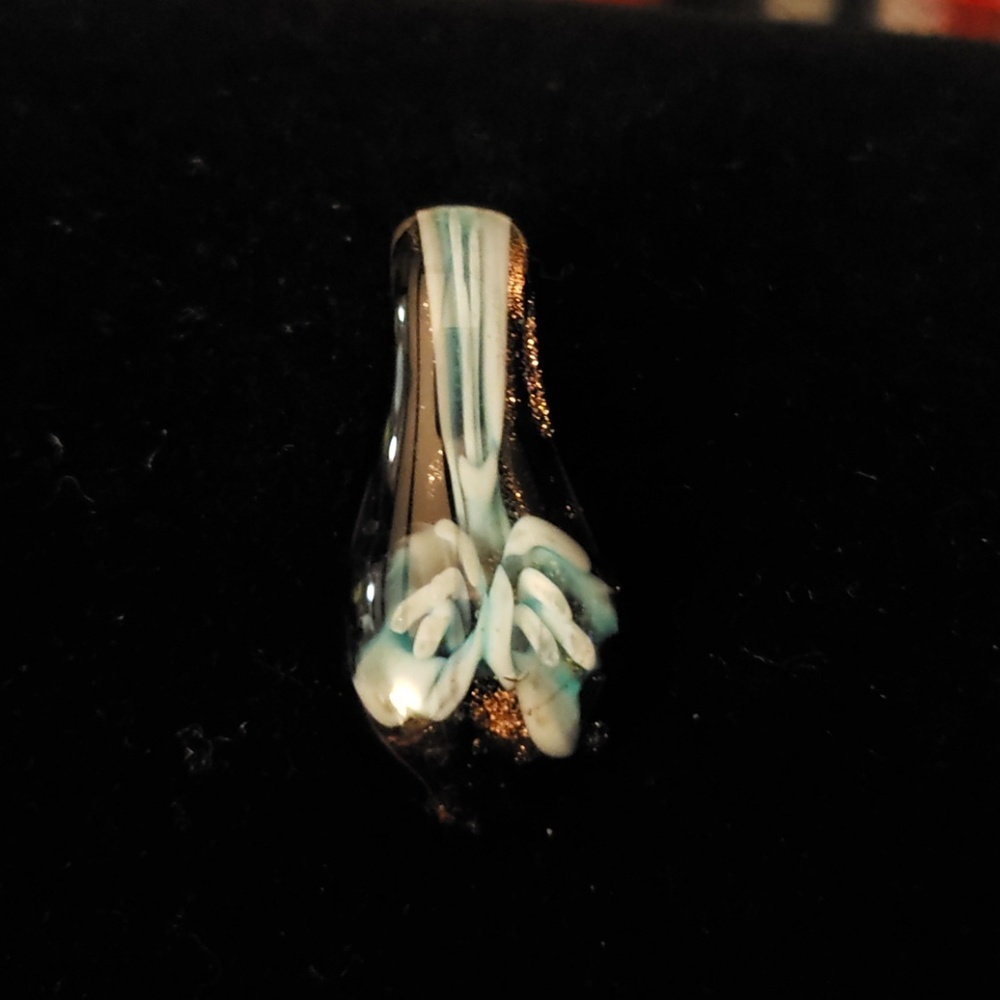Glass charm